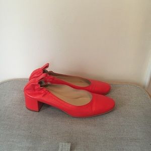 Red Everlane Day Heel